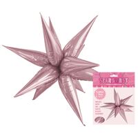 Glitz Starburst Lovely Pink 70cm 