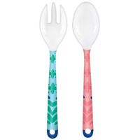 Boho Vibes Salad Servers Melamine 24cm 2 Pack