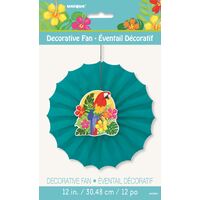 Tropical Island Decor Fan
