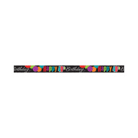 Birthday Cheer Foilbanner 40 12ft