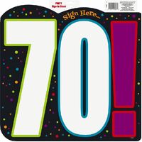 Birthday Cheer Sign In Cutout 70