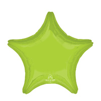 45cm Standard Star XL Vibrant Green Foil Balloon