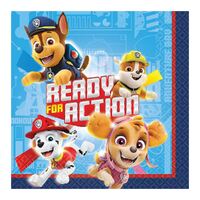 Paw Patrol Adventures Beverage Napkins 16 Pack