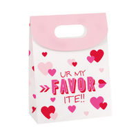 Favor Boxes Favourite Valentine "Ur My Favor-ite" 16.5cm x 12.4cm x 6cm 4 Pack