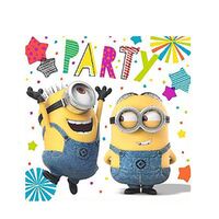 Despicable Me Minion Made Luncheon Napkins 16 Pack 