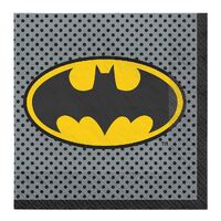 Batman Heroes Unite Lunch Napkins 16 Pack