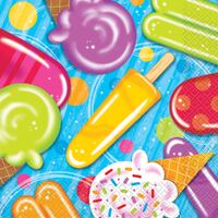 Popsicle Luncheon Napkins 2ply 16 Pack
