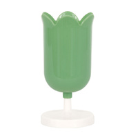 Flower Reusable Plastic Gobelet Sage 170ml