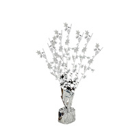 Glitz Silver Foil Balloon Weight And Sticker Sheet