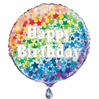 45cm Happy Birthday Foil Balloon 