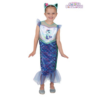 Child Mercat Mermaid Costume  Gabbys Dollhouse