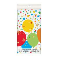 Glitzy Gold Birthday Printed Tablecover