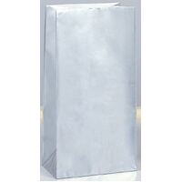 Paper Bags Silver 10 Pack