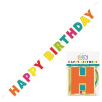Gold Foil Rainbow Hb Banner