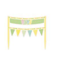 Polka Dots Baby Shower Cake Banner