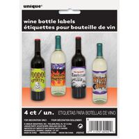 4 Scary Wine Bottle Labels
