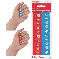 20 Christmas Nail Stickers