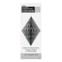 Honeycomb Diamond Deco Silver