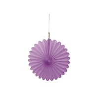 Decorative Fans Pretty Purple 15cm 3 Pack