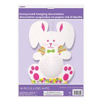 Bunny Honeycomb Decoration