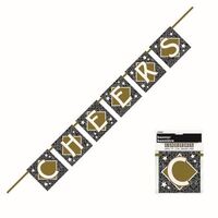 Cheers New Years Block Banner
