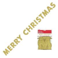 Merry Xmas Glitter Joint Banner