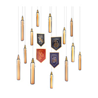 Harry Potter Hot Stamped Hanging Paper Decorations 24 Pack