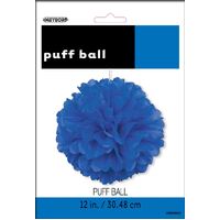 Puff Decor 30cm - Royal Blue