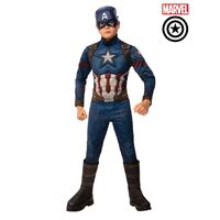 Captain America Deluxe Costume Child