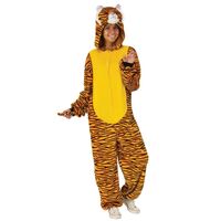 Tiger Furry Onesie Costume Adult 