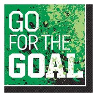 Goal Getter Soccer Lunch Napkins 36 Pack