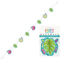 Pineapple Flamingo Cut Out Banner