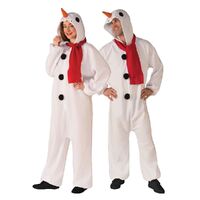 Snowman Onesie Jumpsuit Costume
