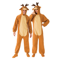 Adult Reindeer Onesie Jumpsuit