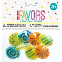 8 Spin Tops