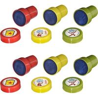 Dr Seuss Cat In the Hat stampers Assorted Designs 6 Pack