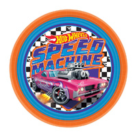 Hot Wheels Paper Plates NPC 23cm 8 Pack