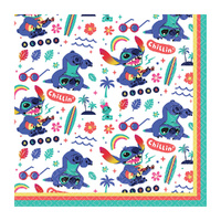Lilo & Stitch Lunch Napkins 16 Pack