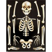 Skeleton Window Clings