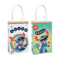 Lilo & Stitch Paper Kraft Bags 8 Pack
