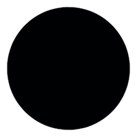 Paper Plates Round Jet Black NPC 17cm 20 Pack