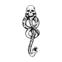 Harry Potter Temporary Dark Mark Tattoos 4pc