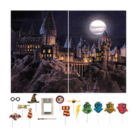 Harry Potter Castle Scene Setter with Props 17Pc