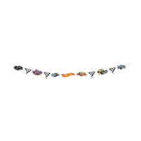 Hot Wheels Garland Banner