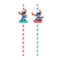 Lilo & Stitch Paper Straws 8 Pack