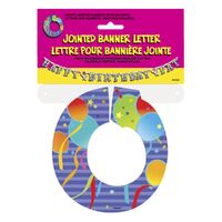 Jointed Banner Letter O