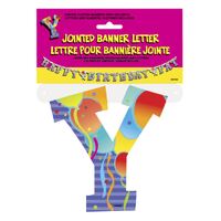 Jointed Banner Letter Y