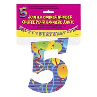 Jointed Banner Number 5