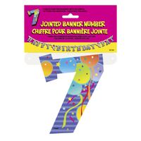 Jointed Banner Number 7