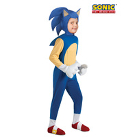Child Sonic The Hedgehog Deluxe Costume
